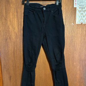 EXPRESS BLACK JEGGINGS SIZE 8